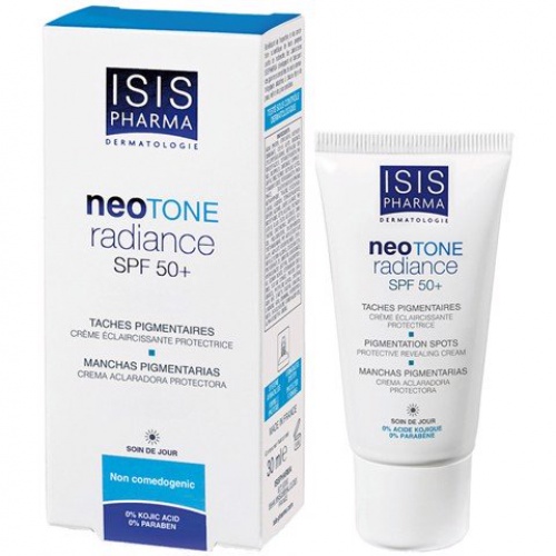 Kem dưỡng trắng da, chống nắng có màu Neotone Radiance SPF50+ Isis pharma