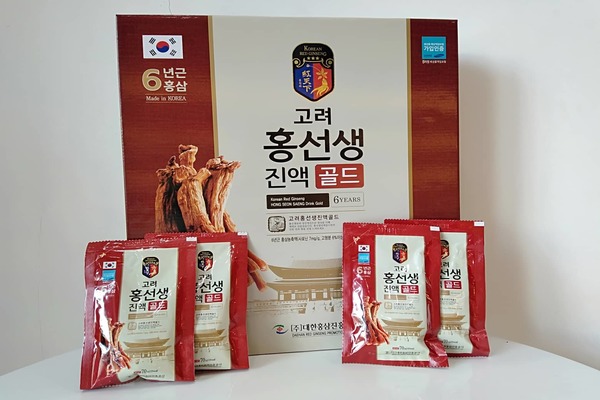 Nước hồng sâm Hàn Quốc Daehan hộp 24 gói x 70ml