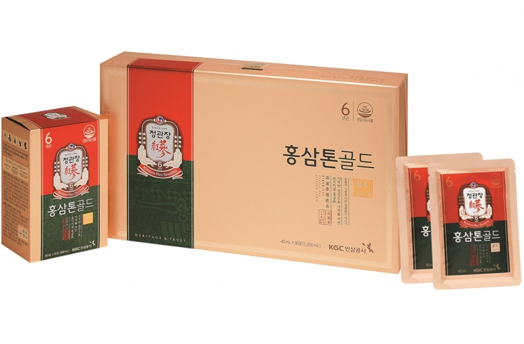 Nước hồng sâm cao cấp KGC TONIC GOLD - Cheong Kwan Jang ( 10 gói x 40 ml)