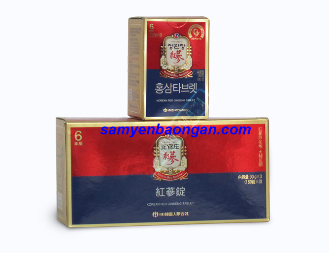 VIÊN HỒNG SÂM Cheong Kwan Jang 90g x 3