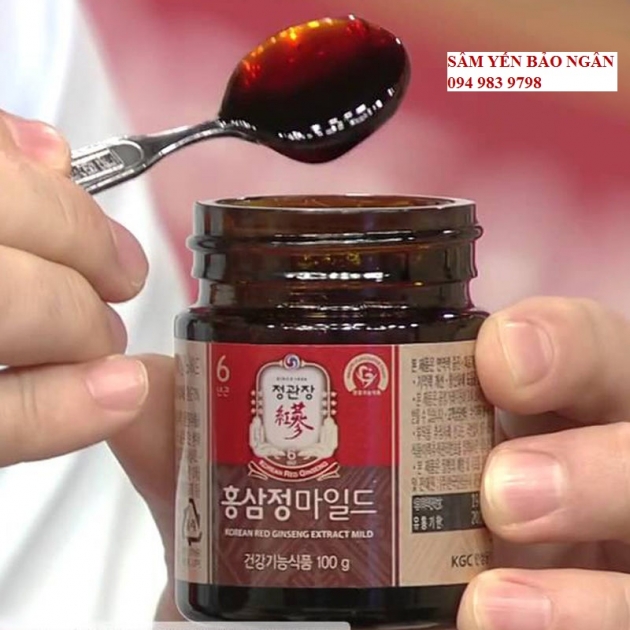 Tinh chất cao hồng sâm KGC Cheong Kwan Jang KRG Extract Mild 100g
